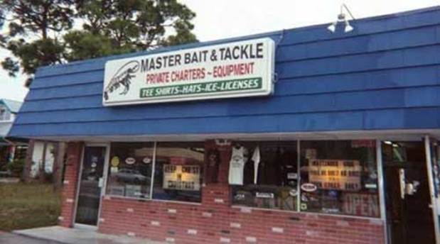 How Many Guys Across America Have Chosen This For Their Bait Store Name? I�m Guessing Quite A Few